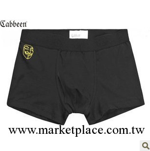 卡賓夏季新款高檔男裝男士個性舒適四角平角內褲工廠,批發,進口,代購