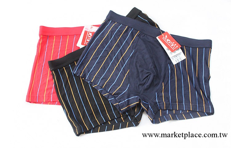 3207 莫代爾男內褲 平角內褲 條紋四角短褲 L,XL,XXL,XXXL工廠,批發,進口,代購
