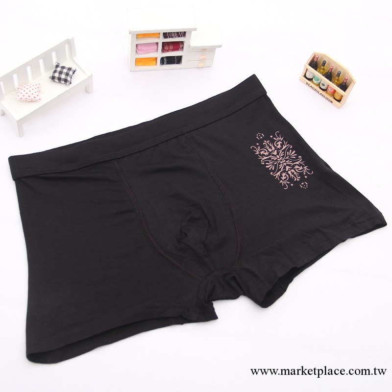 義烏廠傢批發莫代爾中腰平角男式內褲 基本款男內褲 舒適透氣工廠,批發,進口,代購