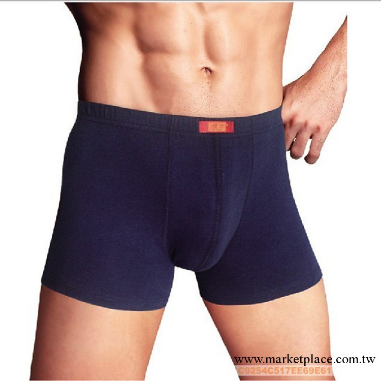 浪莎ES1033男士平角內褲 100%純棉男式舒適透氣全棉2條裝內褲工廠,批發,進口,代購