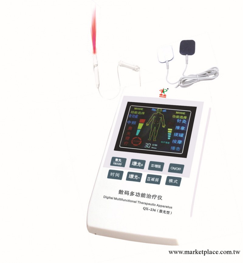 供應僑芯QX-236光鼻炎治療機半導體激光治療機 降壓機 新品上市工廠,批發,進口,代購