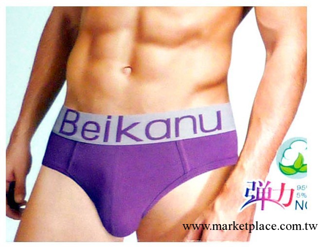 貝卡奴B1028高含莫代爾男式三角內褲 超彈力一盒兩條 多顏色工廠,批發,進口,代購