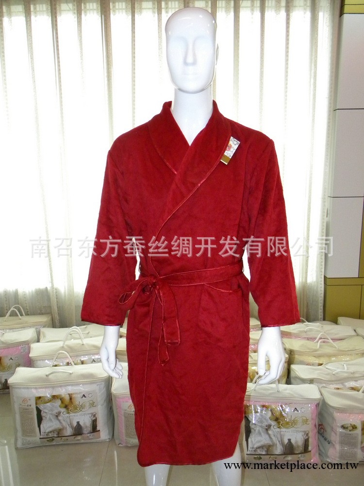 精品推薦 絲綢莨綢服裝 桑蠶真絲服裝 桑蠶絲睡衣 男士睡衣睡袍工廠,批發,進口,代購