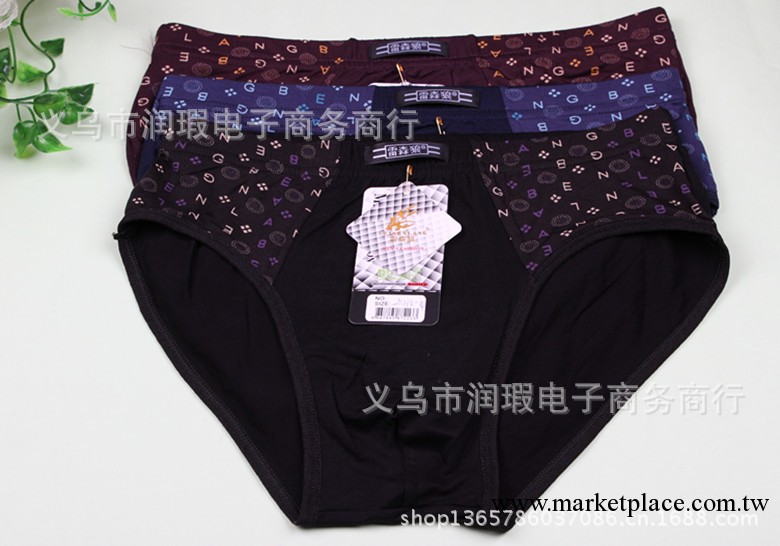 批發供應淘寶爆款男士三色印花三角內褲 男士內褲 2013款工廠,批發,進口,代購