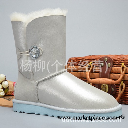 Bailey I do！UGG新品限量款1002174水佈紋水鉆扣中筒雪靴工廠,批發,進口,代購