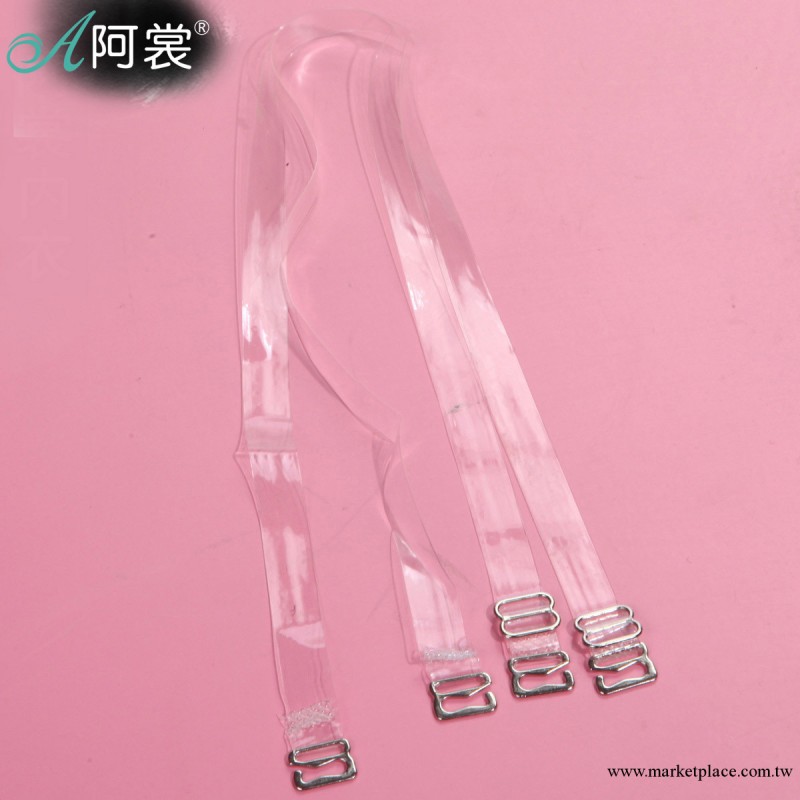 阿裳 透明肩帶高檔純色水晶10mm寬胸罩內衣配件批發支持分銷工廠,批發,進口,代購