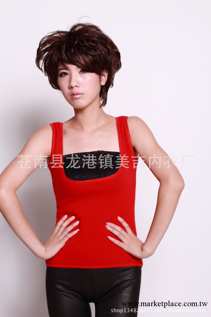 加厚加絨保暖內衣 美體塑身 托胸收腹低胸 保暖內衣背心工廠,批發,進口,代購