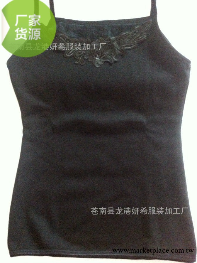 正品 廠傢保暖衣批發 胸前帶花保暖背心 吊帶保暖內衣工廠,批發,進口,代購