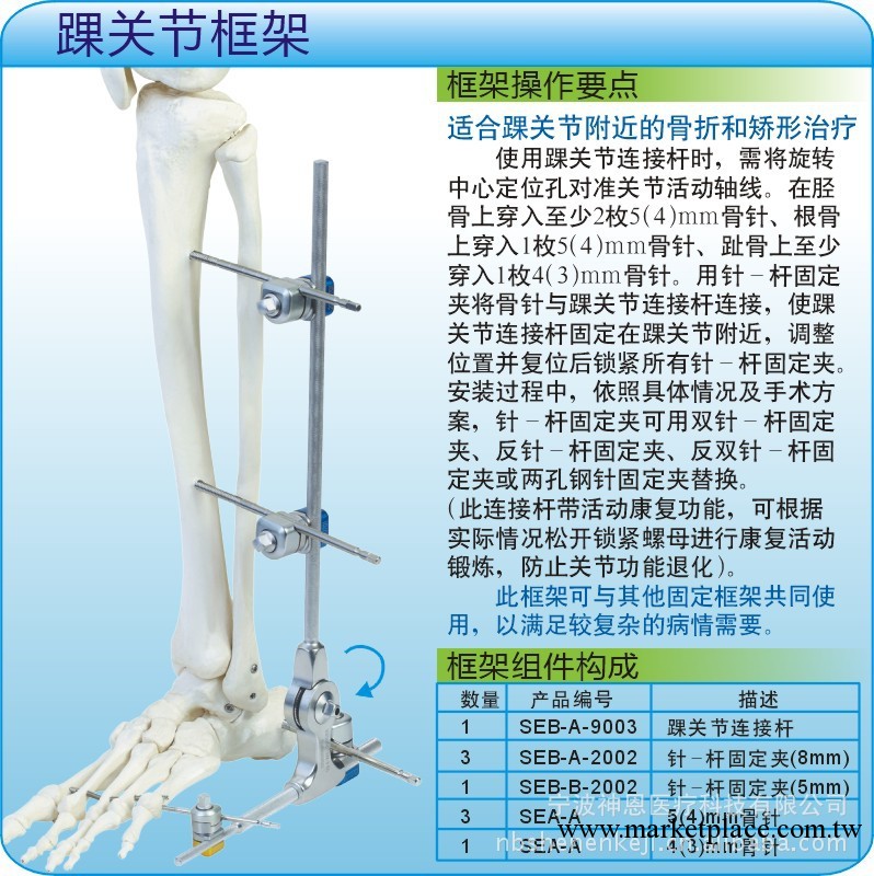 踝關節框架工廠,批發,進口,代購