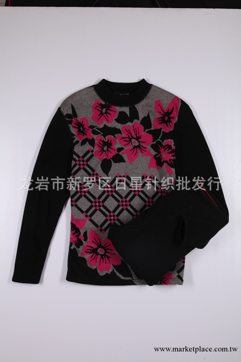 香港老爺車保暖內衣L5192女士炫麗V花熱力絨保暖護膝套裝 黃金甲工廠,批發,進口,代購