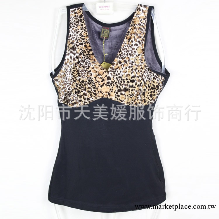 恒世緣保暖內衣女保暖背心加厚加絨深V領塑身上衣可外穿工廠,批發,進口,代購