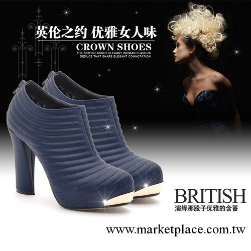 歐美時尚高跟鞋金屬潮流女式單鞋百搭公主鞋X996-3工廠,批發,進口,代購
