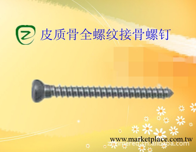 骨接合植入物-金屬加壓螺釘工廠,批發,進口,代購