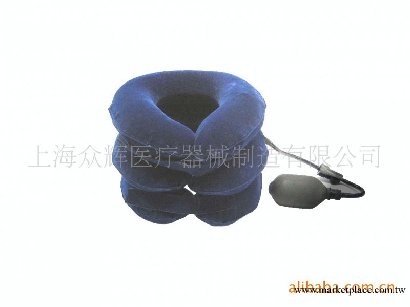 長期供應上海電腦一族必備藍色便攜式傢用型頸椎牽引帶工廠,批發,進口,代購