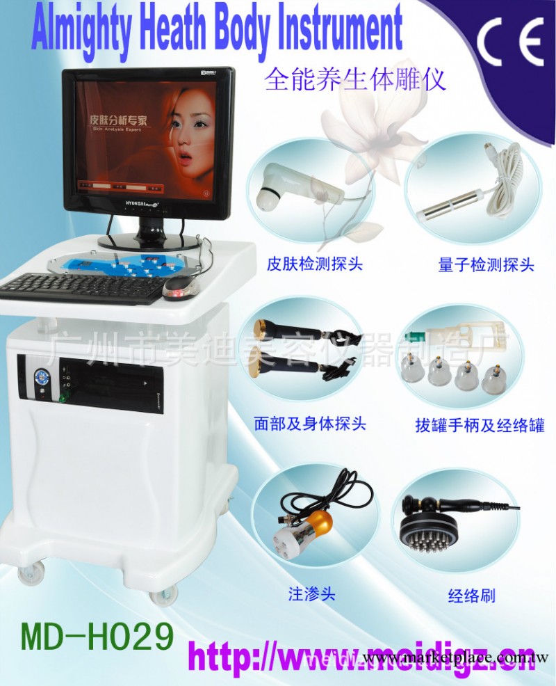 【廠傢供應】出口美容電療養生機器-白色塑料全能體雕養生機a工廠,批發,進口,代購