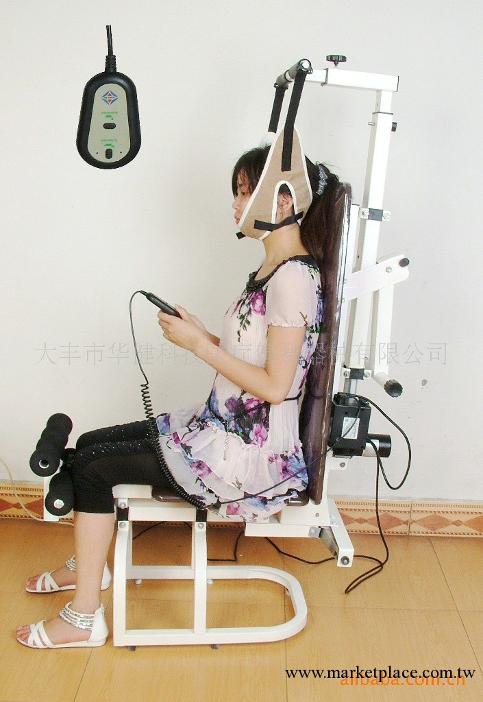 供應多功能頸椎牽引器、腰椎牽引器、頸椎牽引床、腰椎工廠,批發,進口,代購