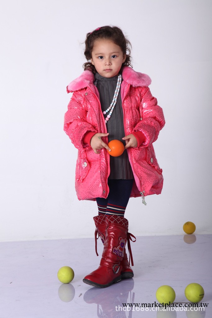 公主系列熱銷童話城堡兒童羽絨衣 寶寶可愛卡通羽絨衣 支持混批工廠,批發,進口,代購