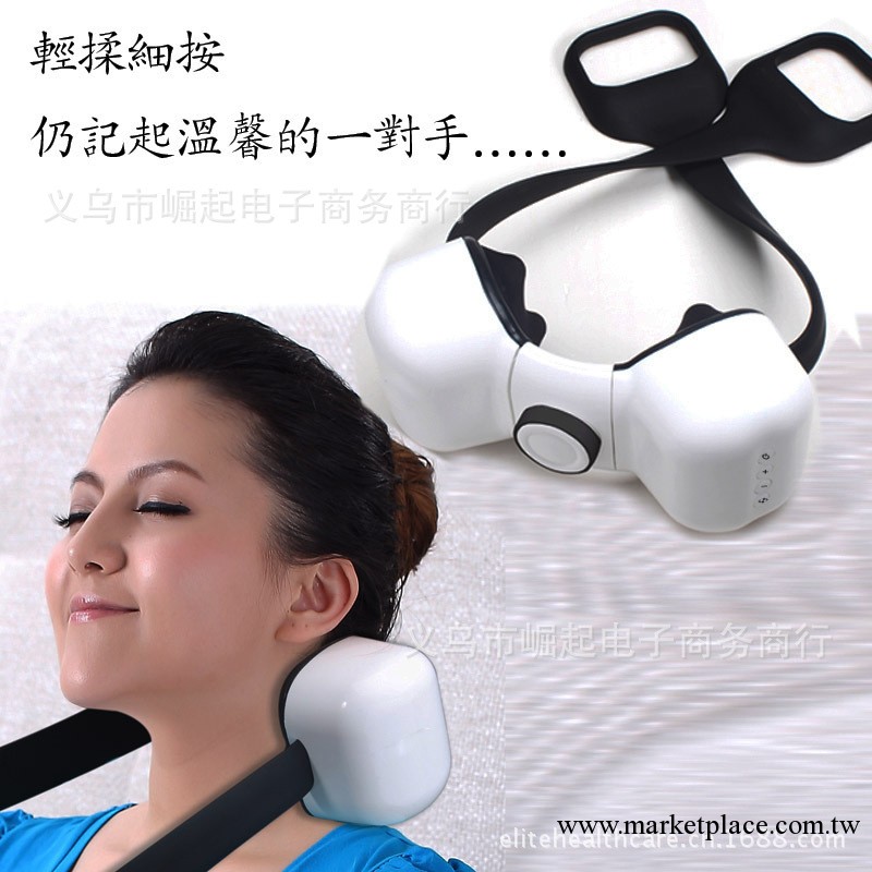 批發供應2013最新INeck頸肩按摩器充電式3D推拿頸椎按摩器工廠,批發,進口,代購