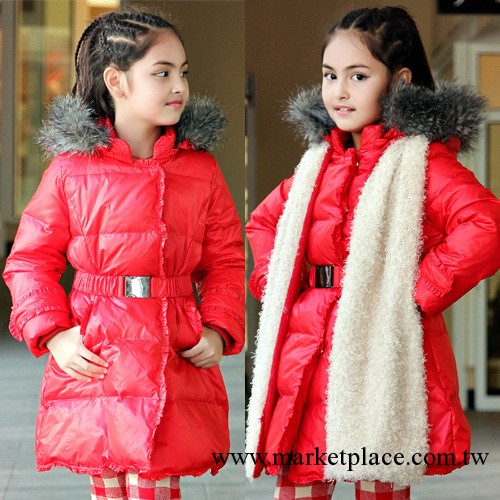 2013新款兒童羽絨衣全球首發獨傢款式 韓版女童羽絨童外套90高絨工廠,批發,進口,代購