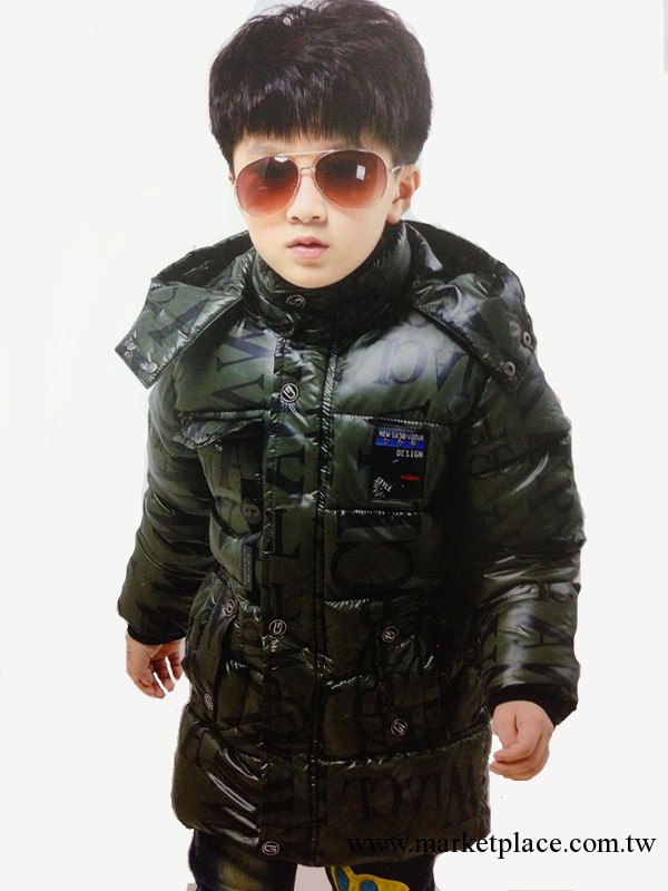 2013年冬季新款 男童時尚 羽絨衣  加厚  新品特價工廠,批發,進口,代購