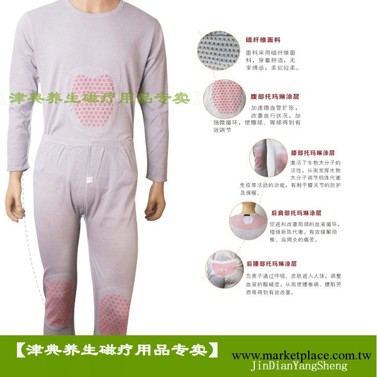 廠傢批發 熱源素溫灸保健磁療套服 梅花塗點 磁纖維秋衣秋褲工廠,批發,進口,代購