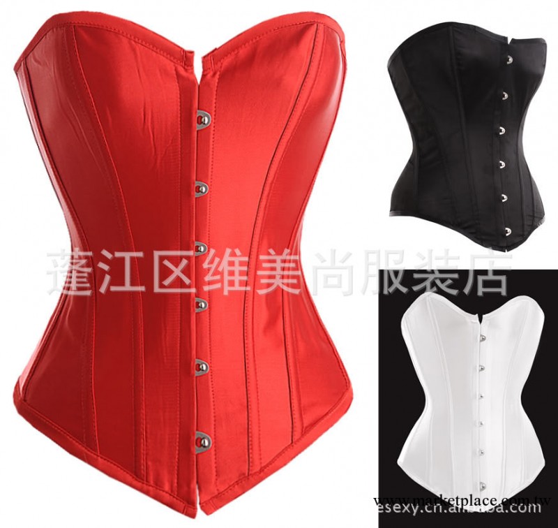 生產批發corset 性感塑身衣馬甲高檔束身衣宮廷束身衣 紅色1065工廠,批發,進口,代購