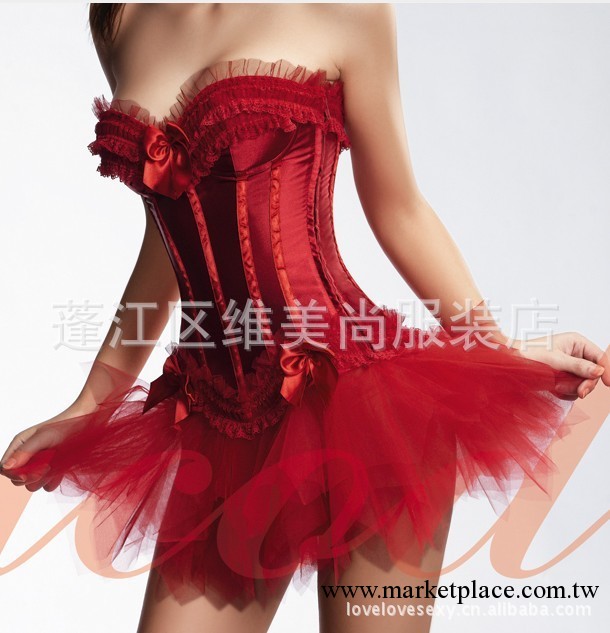 corset 舞會禮服 時尚宮廷束身衣 塑身美體衣 性感塑身衣 068工廠,批發,進口,代購