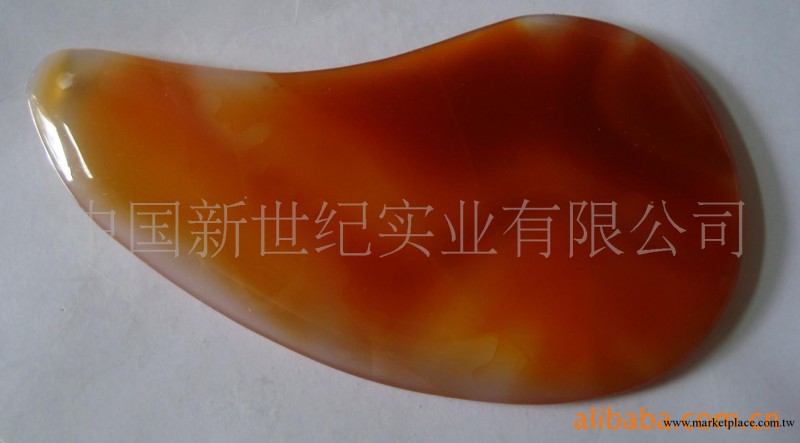 瑪瑙刮痧板GH01 玉石按摩用品 工藝品 保健器具 玉石刮痧板加工工廠,批發,進口,代購