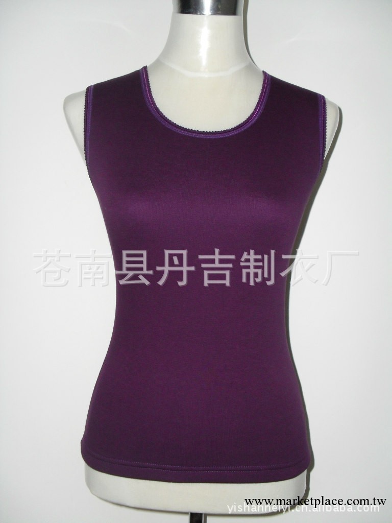 女士保暖背心 保暖內衣 加絨加厚保暖背心 圓領工廠,批發,進口,代購
