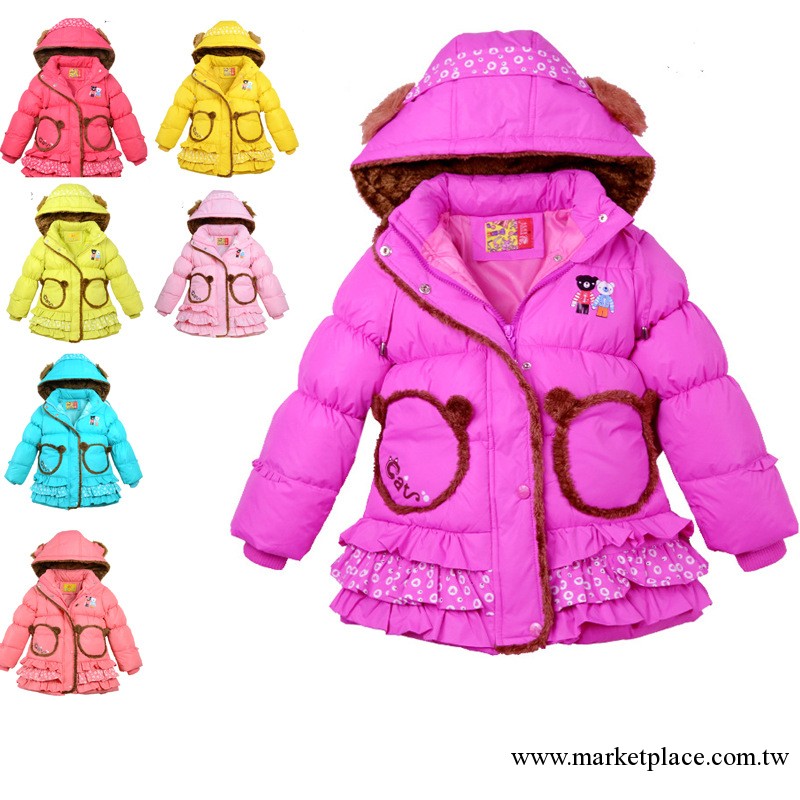 D1302熱賣13冬季新款童裝優質女童卡通羽絨棉衣兒童棉服外套批發批發・進口・工廠・代買・代購