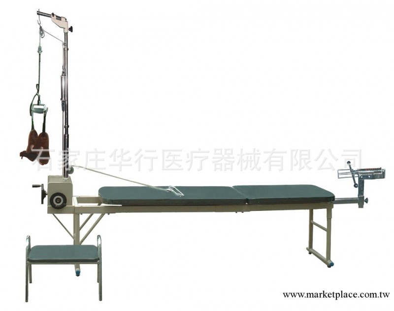 供應頸椎腰椎手動牽引床同時治療兩個患者的手動醫用牽引床工廠,批發,進口,代購