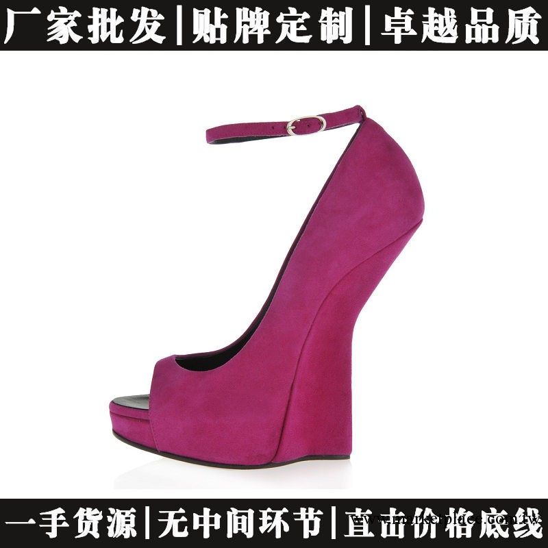 Giuseppe Zanotti 魚嘴坡跟女鞋 gz模特走秀夜店真皮超高跟鞋工廠,批發,進口,代購