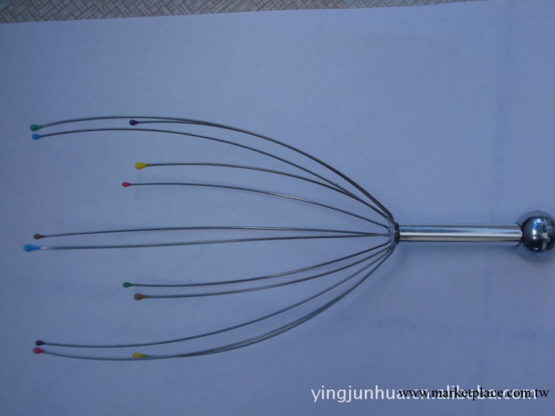 頭部按摩器 按摩器  鋼絲按摩器  腦輕松工廠,批發,進口,代購