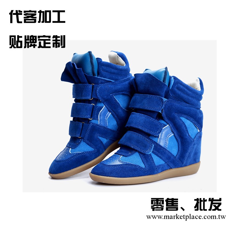 法國 Isabel Marant Sneakers 2013 真皮休閒鞋 內增高高幫女鞋工廠,批發,進口,代購