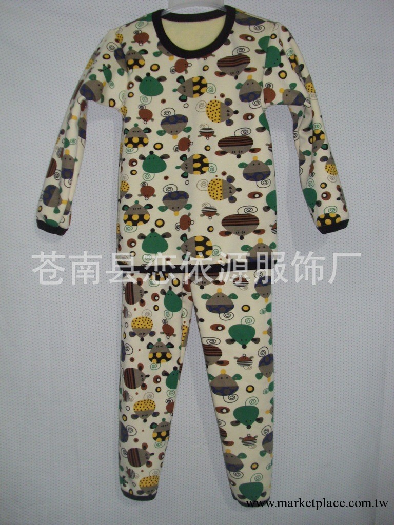 不倒絨內衣 兒童套裝 保暖內衣 小孩衣服 卡通服裝工廠,批發,進口,代購