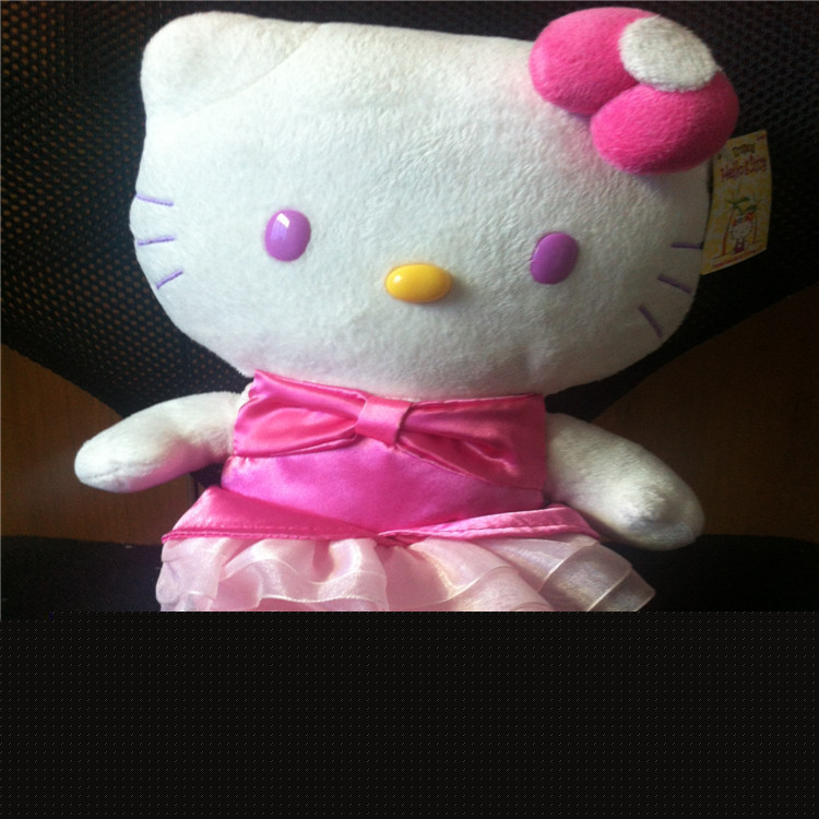 正版新款Hello Kitty毛絨玩具公仔凱蒂貓KT貓抱枕情人節禮物工廠,批發,進口,代購