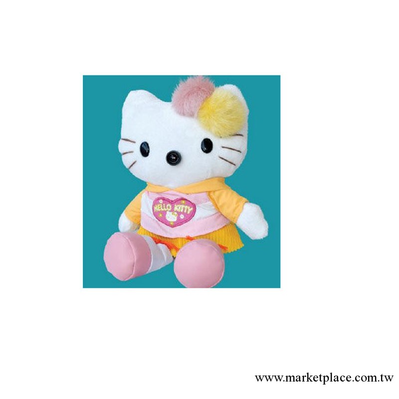 生產廠傢供應 毛絨玩具訂做 20CM Hello kitty 出口玩具工廠,批發,進口,代購