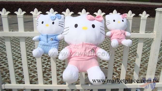 hello kitty凱蒂 KT貓公仔 毛絨玩具 45CM特價全國包郵工廠,批發,進口,代購