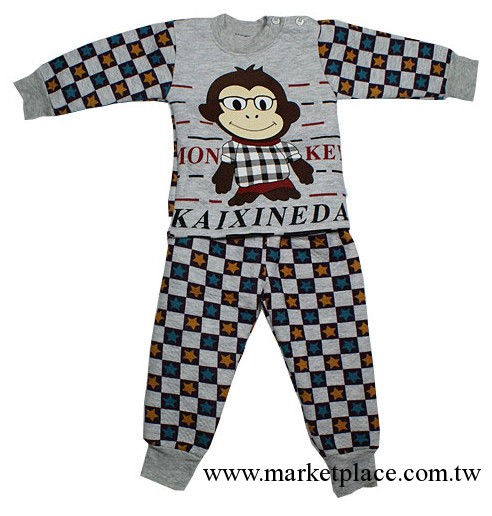 兒童寶寶三層保暖純棉加厚內衣套裝 傢居服兒童保暖內衣批發多款工廠,批發,進口,代購
