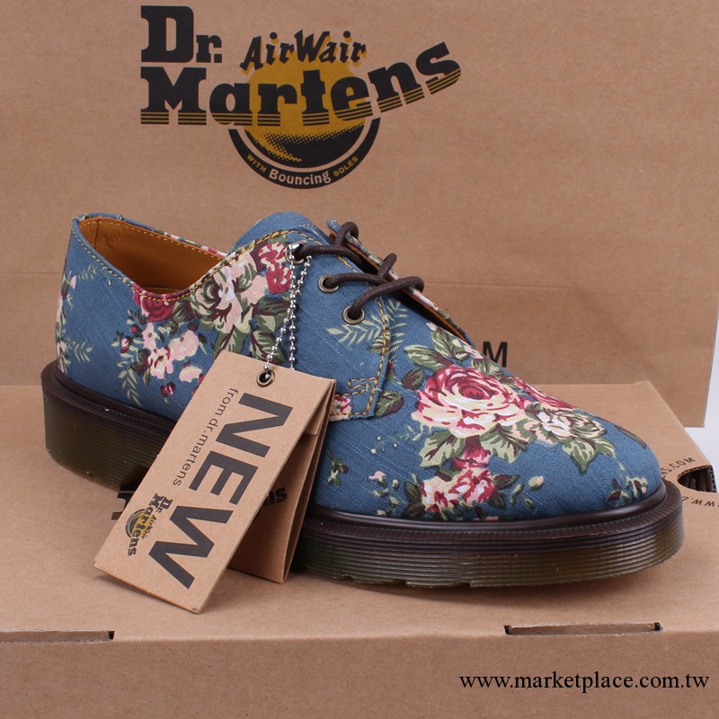 Dr.martens 正品1461馬丁單鞋 平跟英倫休閒印花單鞋女 厚底鞋工廠,批發,進口,代購