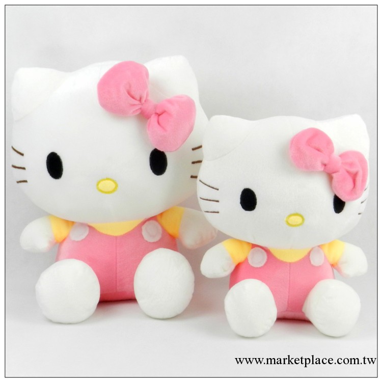 小號可愛凱蒂貓公仔hello kitty貓KT貓毛絨玩具生日情人節禮物工廠,批發,進口,代購