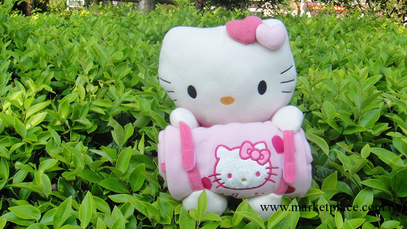 廠傢直銷各種大小毛絨玩具各種商務禮品hello kitty毯子凱蒂貓KT工廠,批發,進口,代購