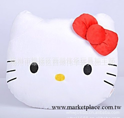 供應毛絨玩具 hello kitty 卡通手捂 抱枕 凱啼貓靠墊 廠傢直銷工廠,批發,進口,代購