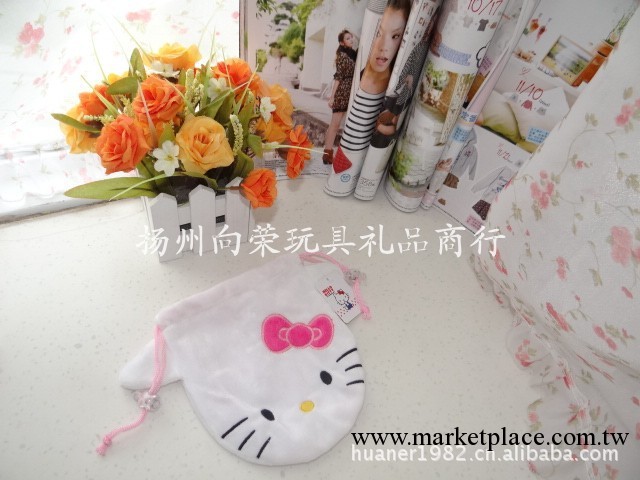 hello kitty束口旅行 收納袋 包中包整理袋 化妝品收納袋工廠,批發,進口,代購