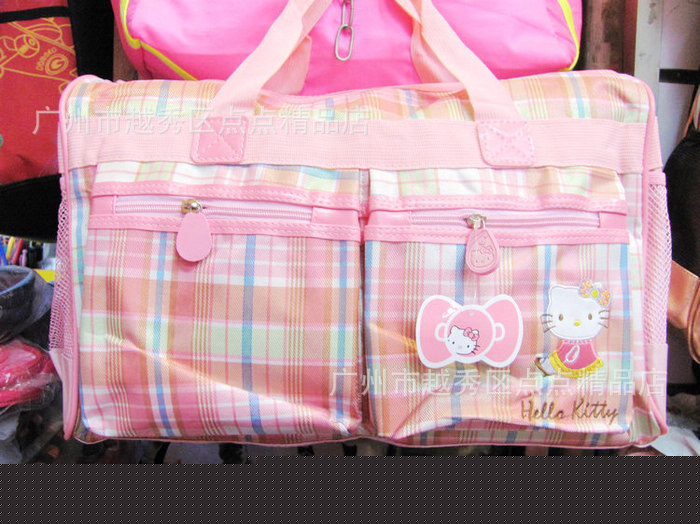 8044粉紅色 hello kitty休閒包 手提包 單肩包 斜挎三用包包工廠,批發,進口,代購