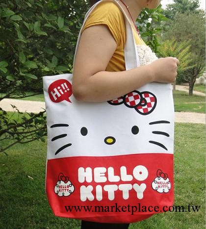 櫻桃小丸子 海綿寶寶 hello kitty手提肩挎包帆佈拉鏈手提包工廠,批發,進口,代購
