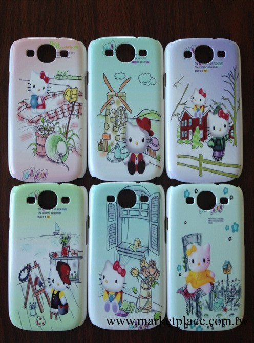 Hello Kitty貓 三星 I9300手機殼 手機套 手機保護套 保護殼工廠,批發,進口,代購