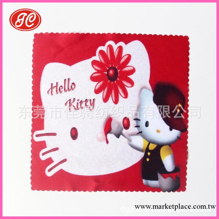 2013年最新款上市 超細纖維Hello kitty眼鏡佈熱銷工廠,批發,進口,代購