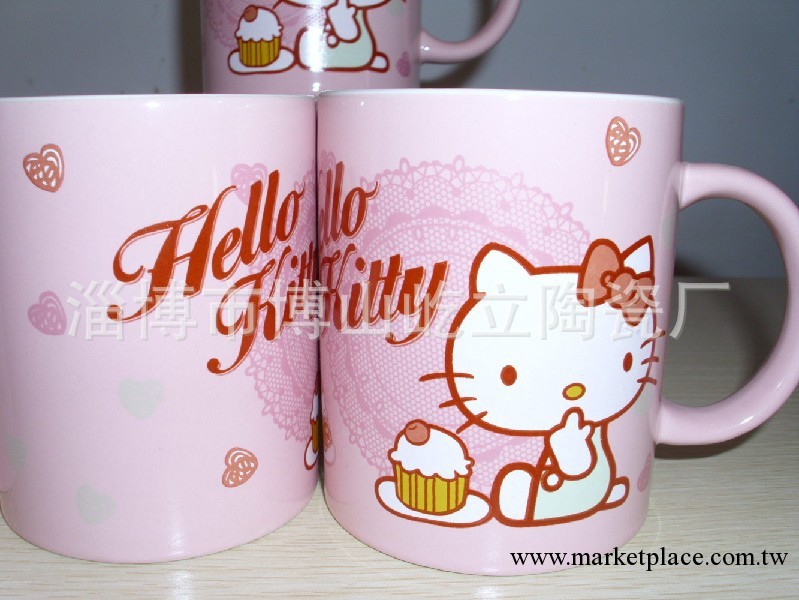 哈嘍KT可愛杯子 Hello Kitty MUG 粉色KT馬克杯 【優質杯子】工廠,批發,進口,代購
