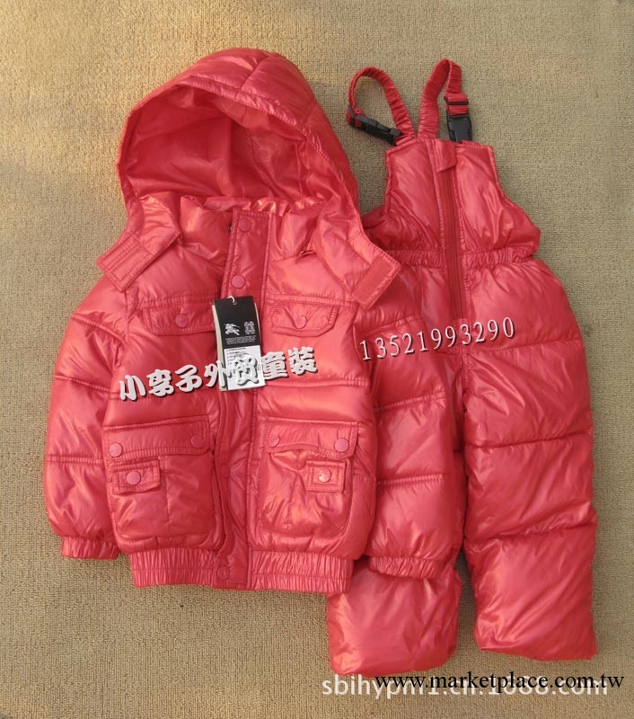 外貿跟單兒童羽絨棉服套裝 羽絨滑雪棉服套裝 兒童羽絨棉服 新款工廠,批發,進口,代購